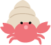 ヤドカリの画像
